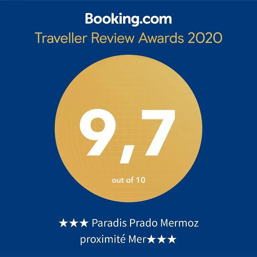 Appartement ★★★ Paradis Prado Mermoz proximité Mer★★★ Marseille